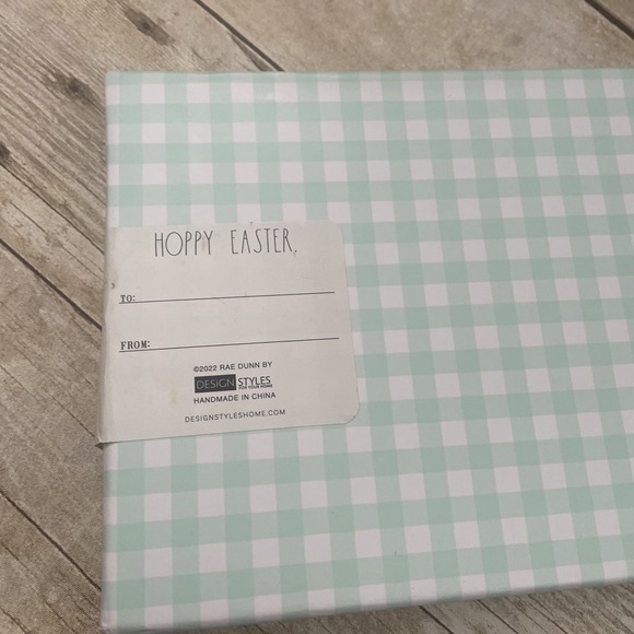 Rae Dunn Easter Bunny Wood Garland~ WE BELIEVE IN THE‎ EASTER BUNNY ~ New 45" - Picture 3 of 4